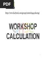 Fabrication Calculation PDF