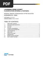 15450 S4HANA Workflow Rejection Park Documents v1.0