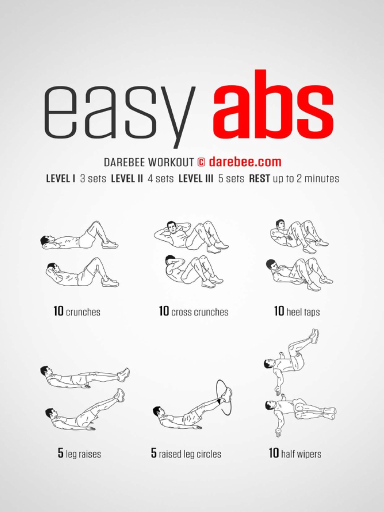 Easy Abs Workout PDF