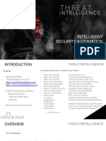 2018 08 23 Intelligent Security Automation by Ty Miller PDF