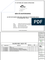 Bản Vẽ Shopdrawing: Công Ty Cổ Phần Xây Dựng Coteccons