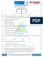 Q.1 To Q.20 Carry One Mark Each: 5 Rad/s, 2.38 0.667