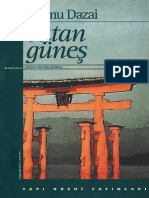 Osamu Dazai - Batan Güneş PDF