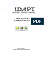 ADAPT-Builder 2012 Getting Started Guide: Update: February 2013