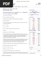 Counting Divisors of A Number in (Tutorial) - Codeforces