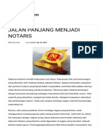 JALAN PANJANG MENJADI NOTARIS - Irma Devita - Info Kenotariatan Dan Pertanahan PDF