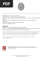 Modeling Answer Changes on Test Items - van der Linden & Jeon (2012)