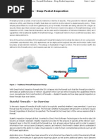 Firewall Evolution Deep Packet Inspection