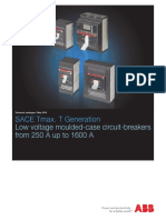 SACE Tmax. T Generation Low voltage moulded-case circuit-breakers from 250 A up to 1600 A