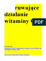 Odtruwające Działanie Witaminy C DR Jaffe