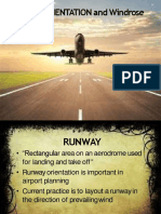 Runway Orientation and Windrose