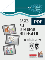 Bases Concurso Fotografia 2019