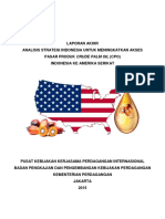 Analisis Strategi Indonesia Untuk Meningkatkan Akses Pasar Produk CPO Indonesia PDF