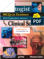 BhatiaS Dentogist Mcqs in Dentistry Clinical Science With Explanatory Answers PDF