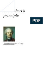 D'Alembert's Principle - Wikipedia