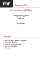 EXIM Ldap