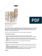 Guidelines For Assembling Scaffolding: Typical Scaffold Setup Scaffold Should Be Level