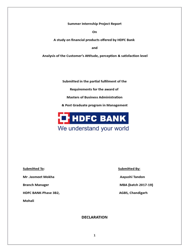 D Banks Deposit Account