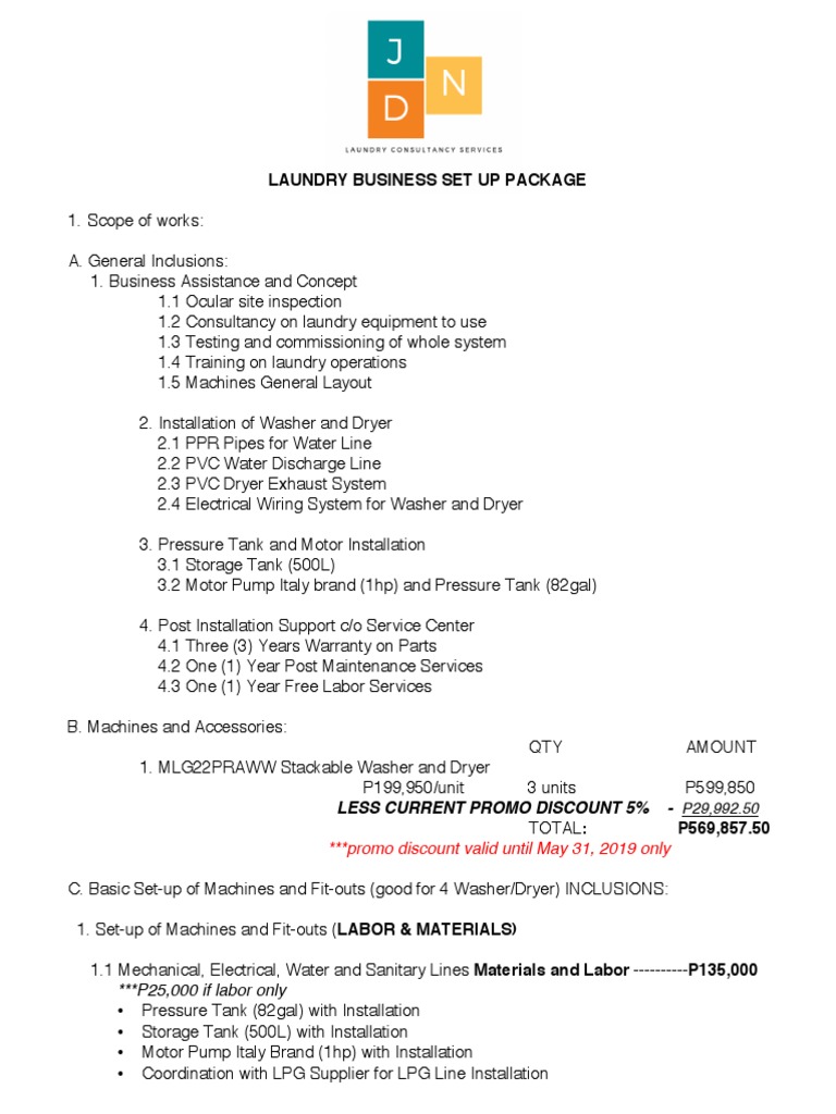 JDNLaundryBusinessProposal.pdf Washing Machine