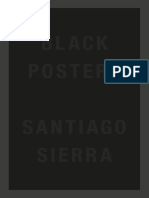 Santiago Sierra: Black Posters 2008-2018