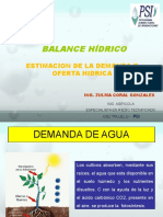 Exposicion Balance Hidrico - Huamachuco
