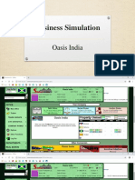 Business Simulation: Oasis India