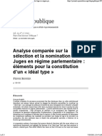 Analyse Comparee