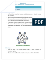 Chapter: 4.5 Types of Network Topic: 4.5.1 Peer To Peer Network