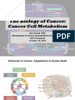 The Biology of Cancer: Cancer Cell Metabolism