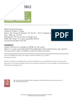 Mutual Fund Performance and Risk Measurement