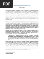 Por um Censo Demográfico de qualidade em 2020