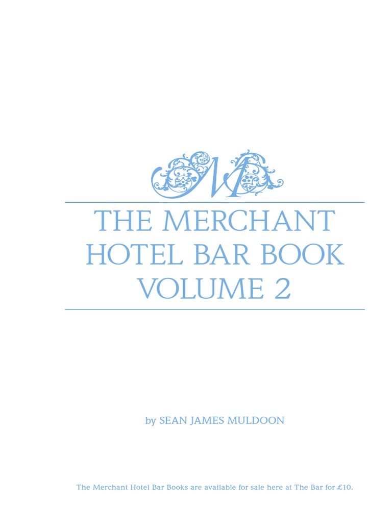 Bar Book PDF | PDF | Cocktails | Mixed Drinks