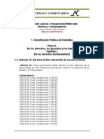 Estabilidad Laboral Reforzada 1.3. Constitucion Art. 16