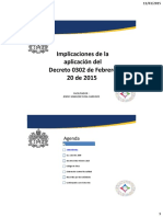 Documento 1-Implicaciones de La Aplicacion Del Decreto 0302 PDF