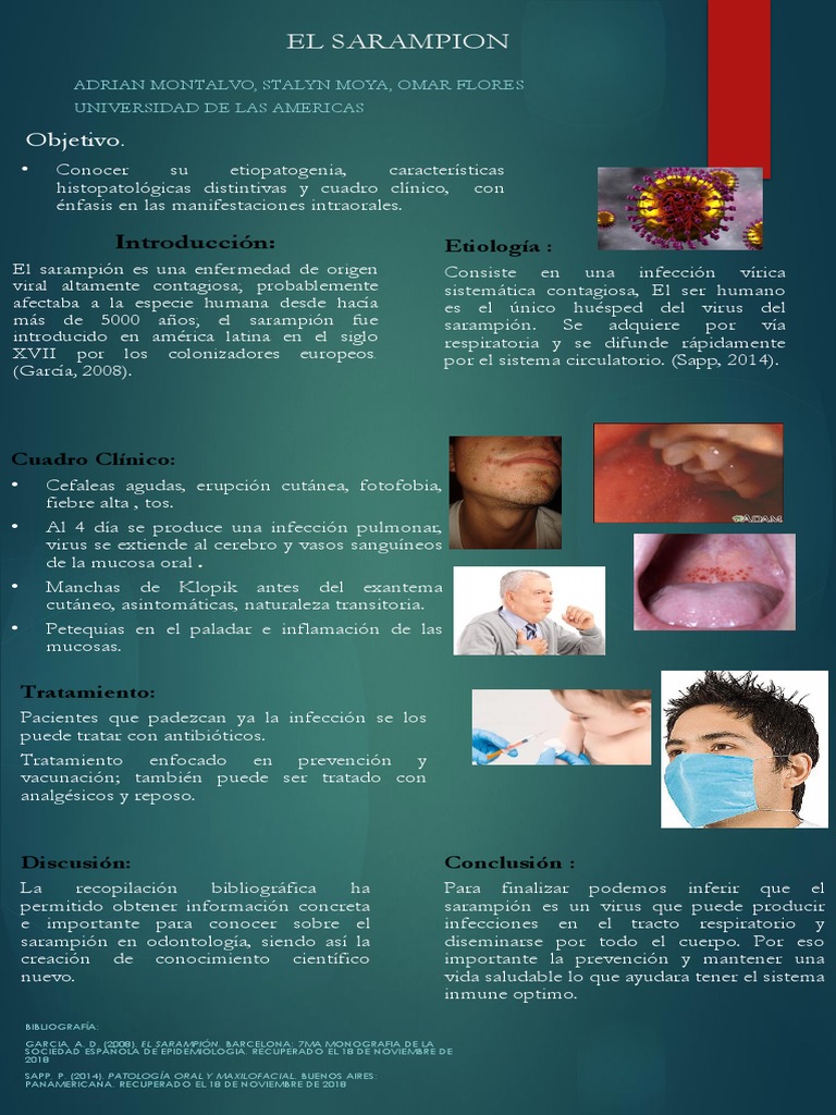 Poster El Sarampion Pdf Sarampión Virus