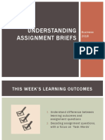 Week 2 - PPT - Business - Understanding Assignments