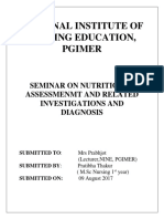 Nutritional Assessment