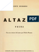 Altazor (Vicente Huidobro)