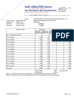 Member Passbook Details