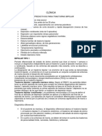 CLÍNICA Trastorno Bipolar