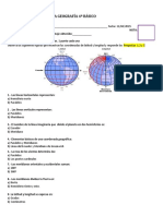 Prueba Historia Geografía 4º Básico