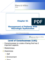 Management of Patients With Neurologic Dysfunction