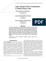 Frequency Response Analysis of Power Transformers by Means of Fuzzy Tools PDF