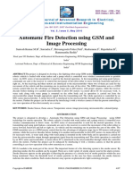 Automatic Fire Detection Using GSM and Image Processing