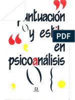 Puntuación y estilo en psicoanálisis.pdf