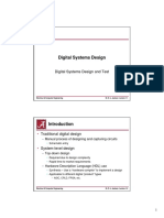 Digital Systems Design and Test