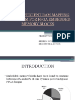 Power Efficient Ram Mapping Algorithm For Fpga Embedded