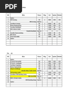 Master Plan 2019 Senin - Minggu