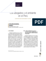 Los Abogados y El Ambiente en El Perú MDourojeanni 2019