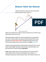 Simbul Dan Satuan Besaran Vektor Dan Besaran Skalar